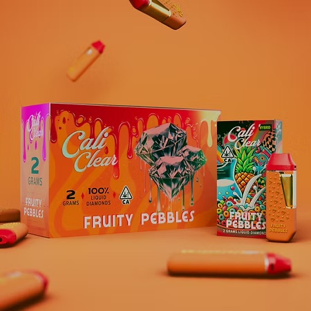 Cali Clear 2G liquid diamonds disposable vape in the USA