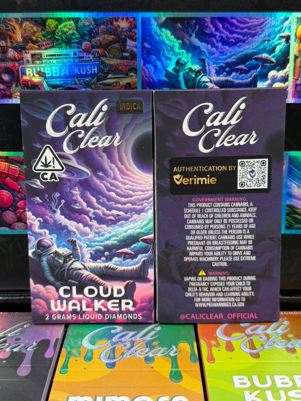 Cloud Walker Cali Clear V5 | 2G Disposable | Indica