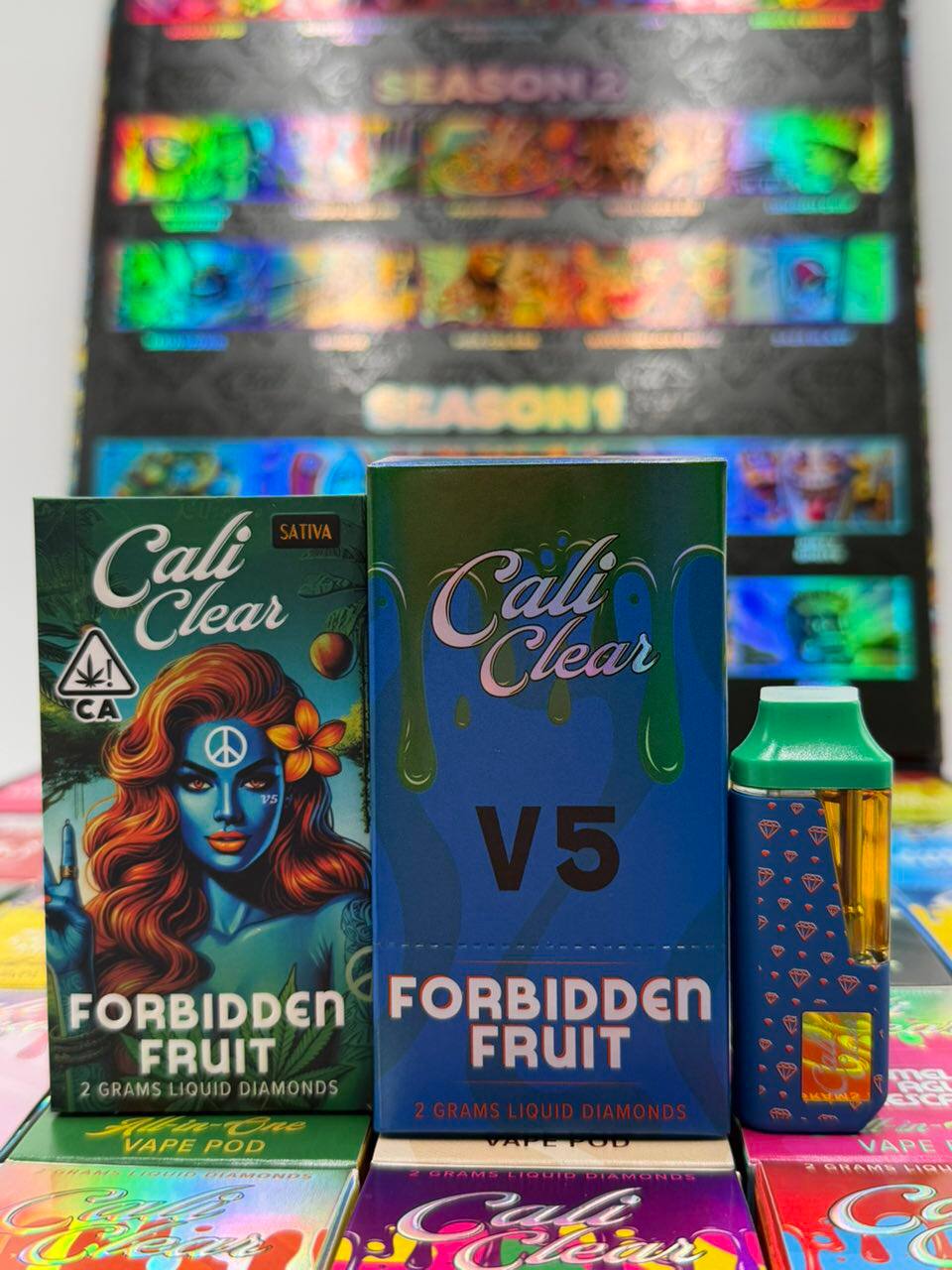 Forbidden Fruit Cali Clear V5 | 2G Disposable | Sativa